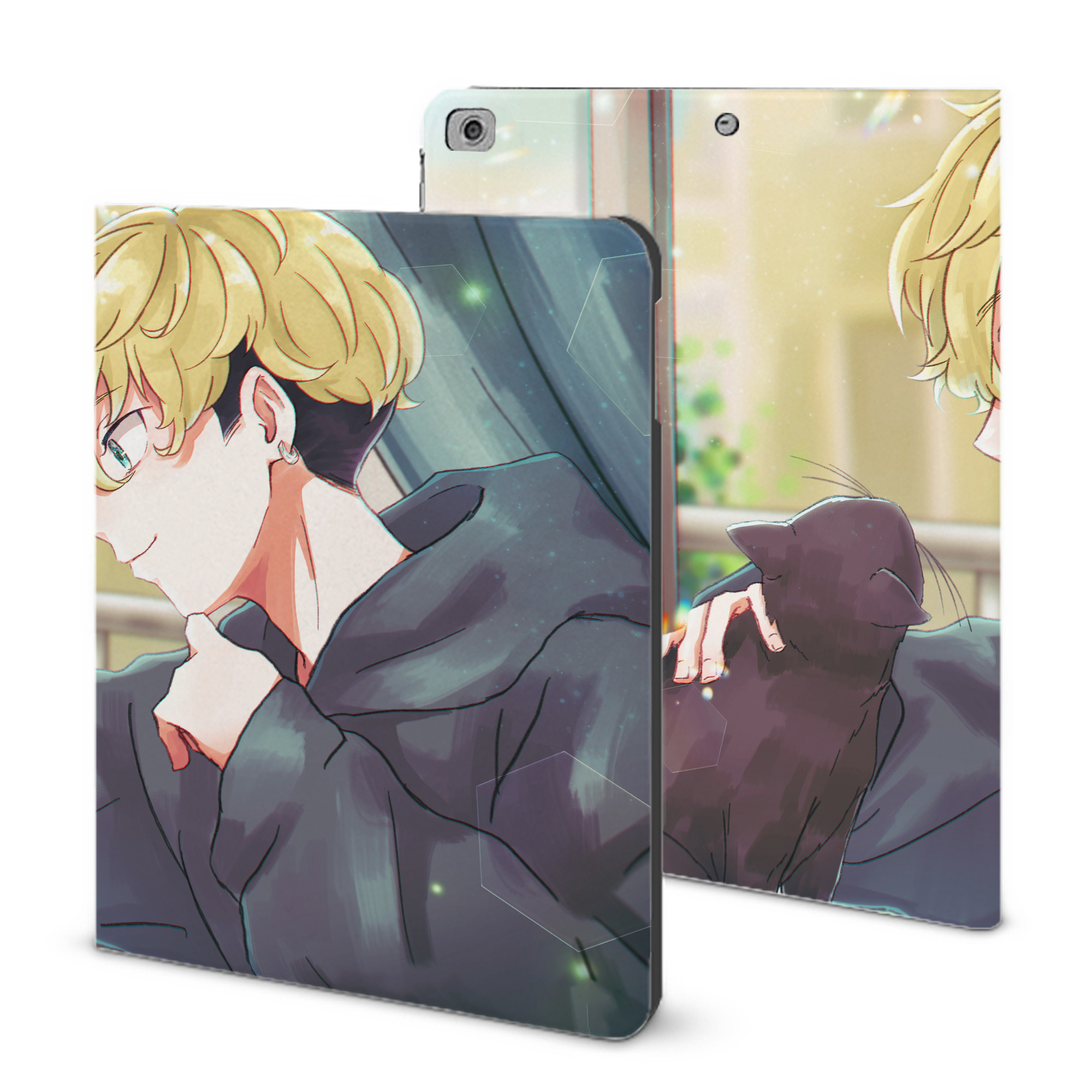 （画像用） 東京リベンジャーズ Tokyo Revengers IPad ケース ブック型 PUレザー TPU 耐衝撃 軽量 薄型 ペン収納なし 全面保護 IPad 各モデル対応
